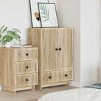Aparador Roble Sonoma 66 x 34,5 x 95 cm Madera de ingeniería