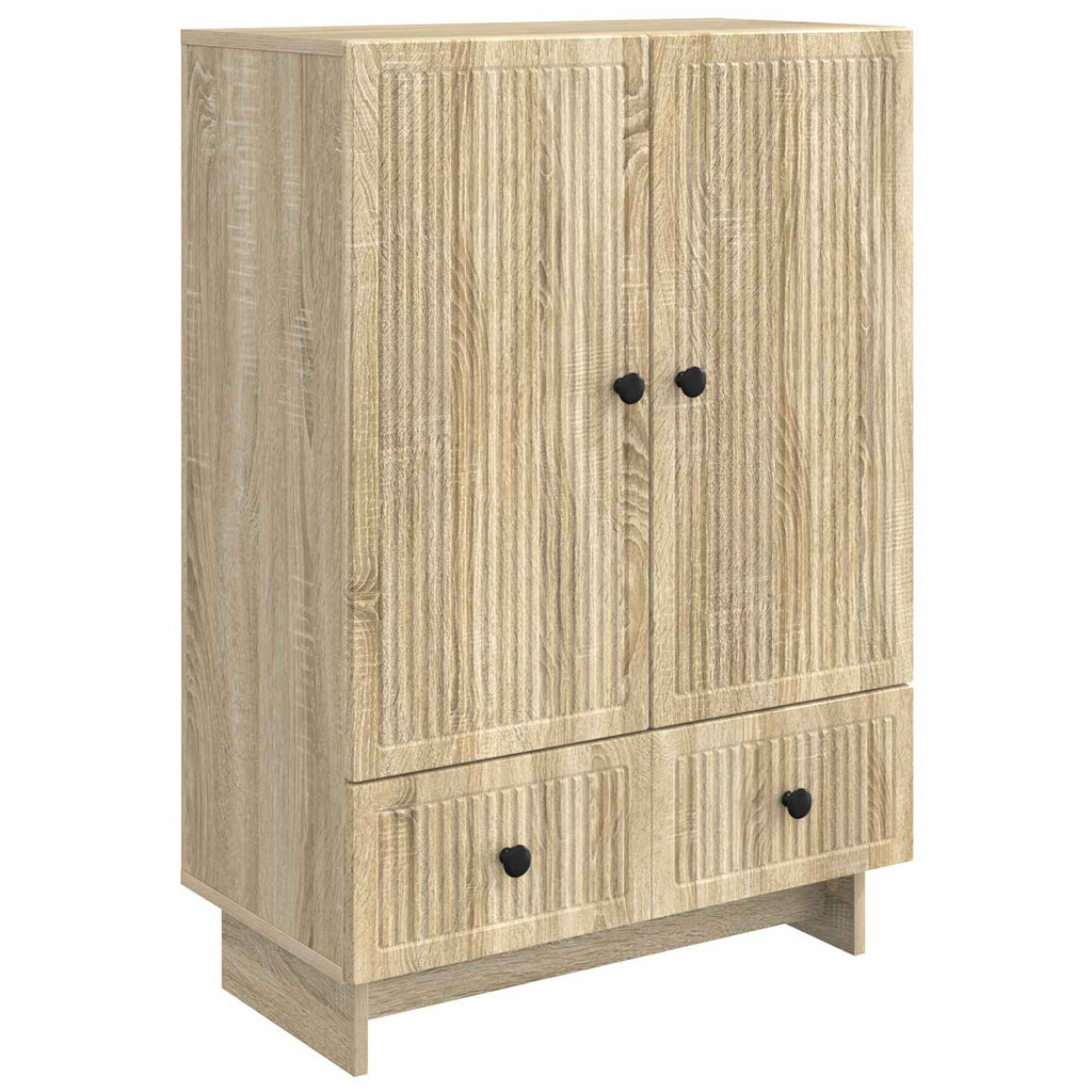 Aparador Roble Sonoma 66 x 34,5 x 95 cm Madera de ingeniería