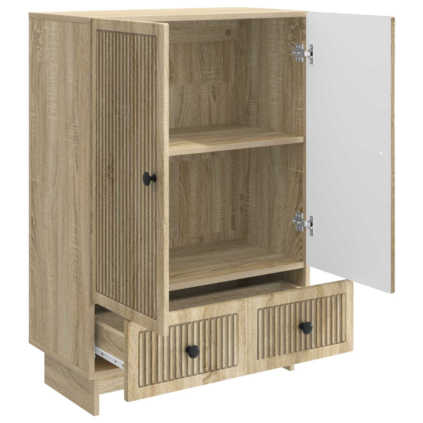 Aparador Roble Sonoma 66 x 34,5 x 95 cm Madera de ingeniería