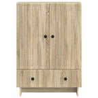 Aparador Roble Sonoma 66 x 34,5 x 95 cm Madera de ingeniería