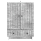 Aparador Gris Concreto 66 x 34,5 x 95 cm Madera de ingeniería