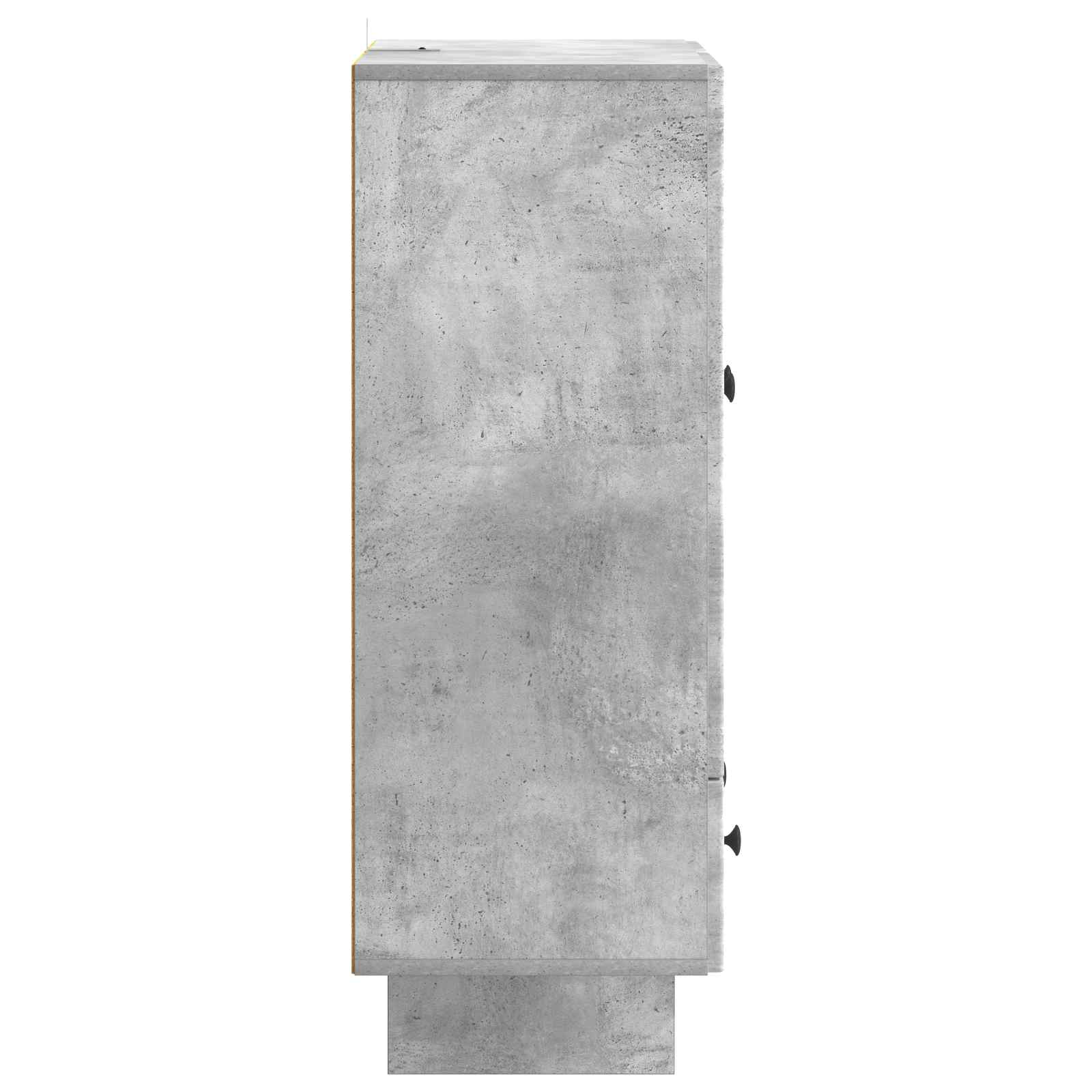 Aparador Gris Concreto 66 x 34,5 x 95 cm Madera de ingeniería
