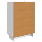 Aparador Alto Brillo 66 x 34,5 x 95 cm Madera de ingeniería