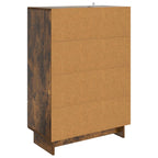 Aparador Roble Ahumado 66 x 34,5 x 95 cm Madera de ingeniería