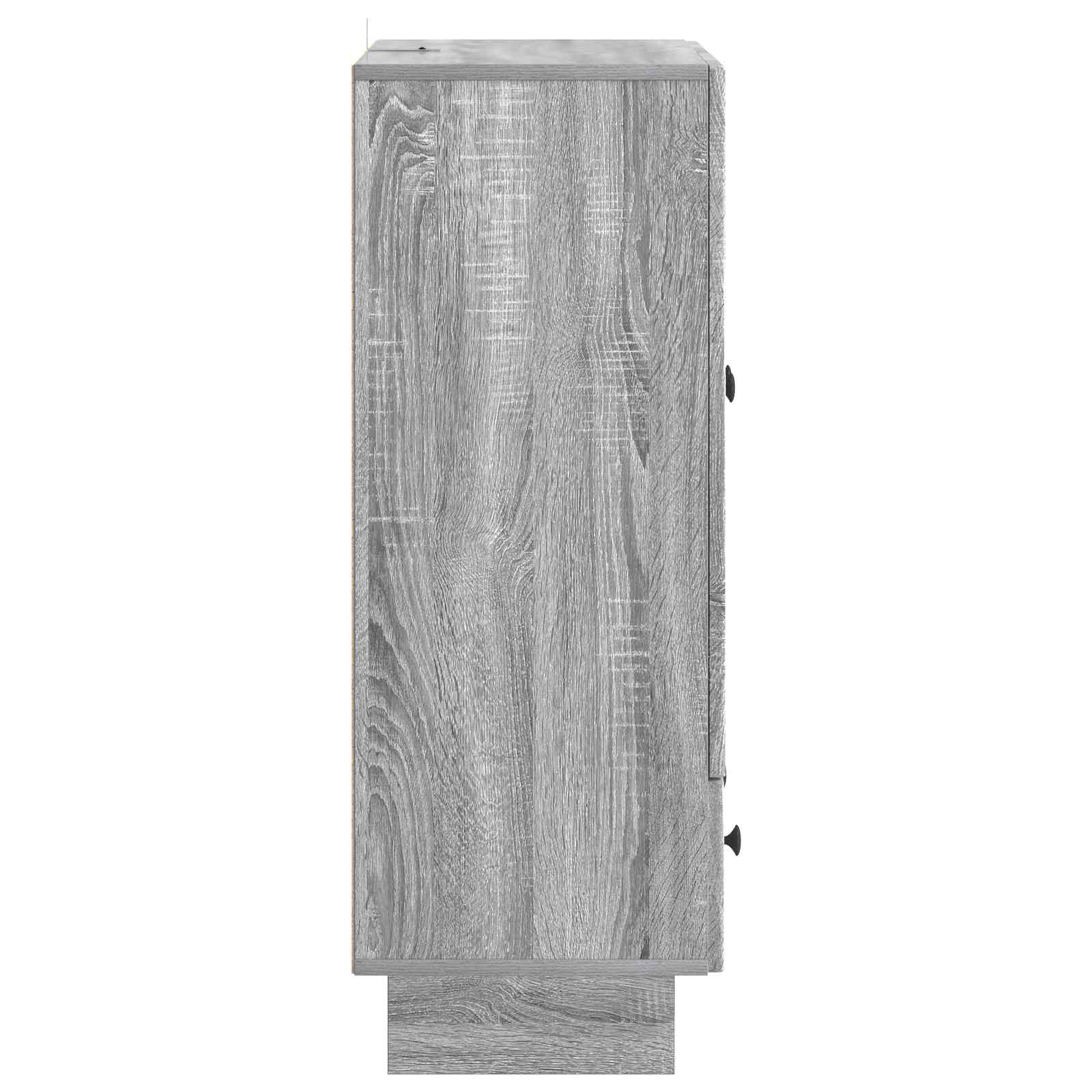 Aparador Gris Sonoma 66 x 34,5 x 95 cm Madera de ingeniería