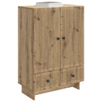 Aparador Roble Artesanal 66 x 34,5 x 95 cm Madera de ingeniería