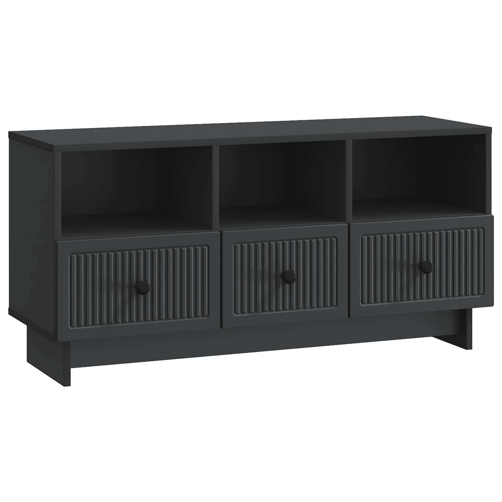 Mueble de TV Brillante 102 x 34,5 x 50 cm Madera de Ingeniería