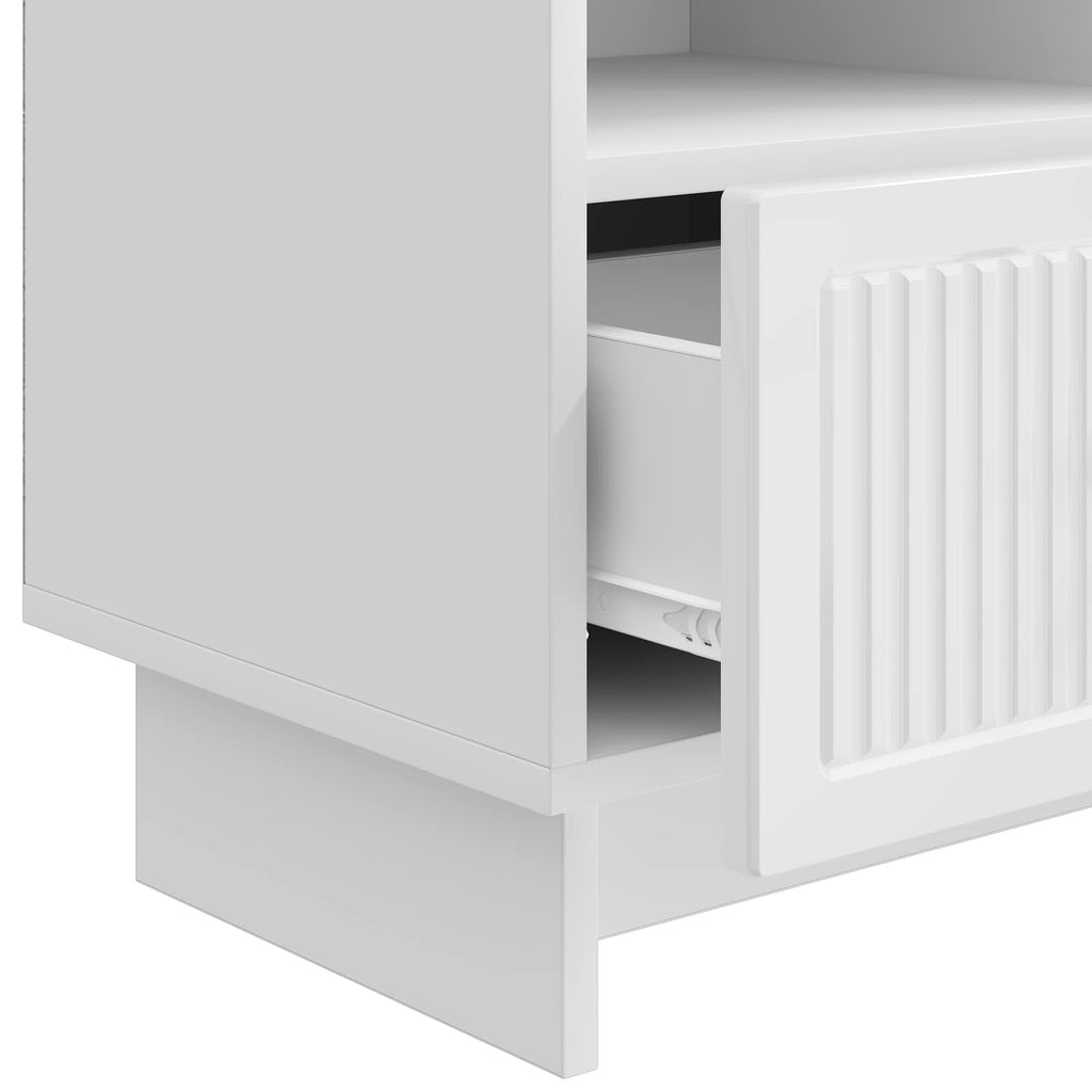Mueble de TV Brillante 102 x 34,5 x 50 cm Madera de Ingeniería