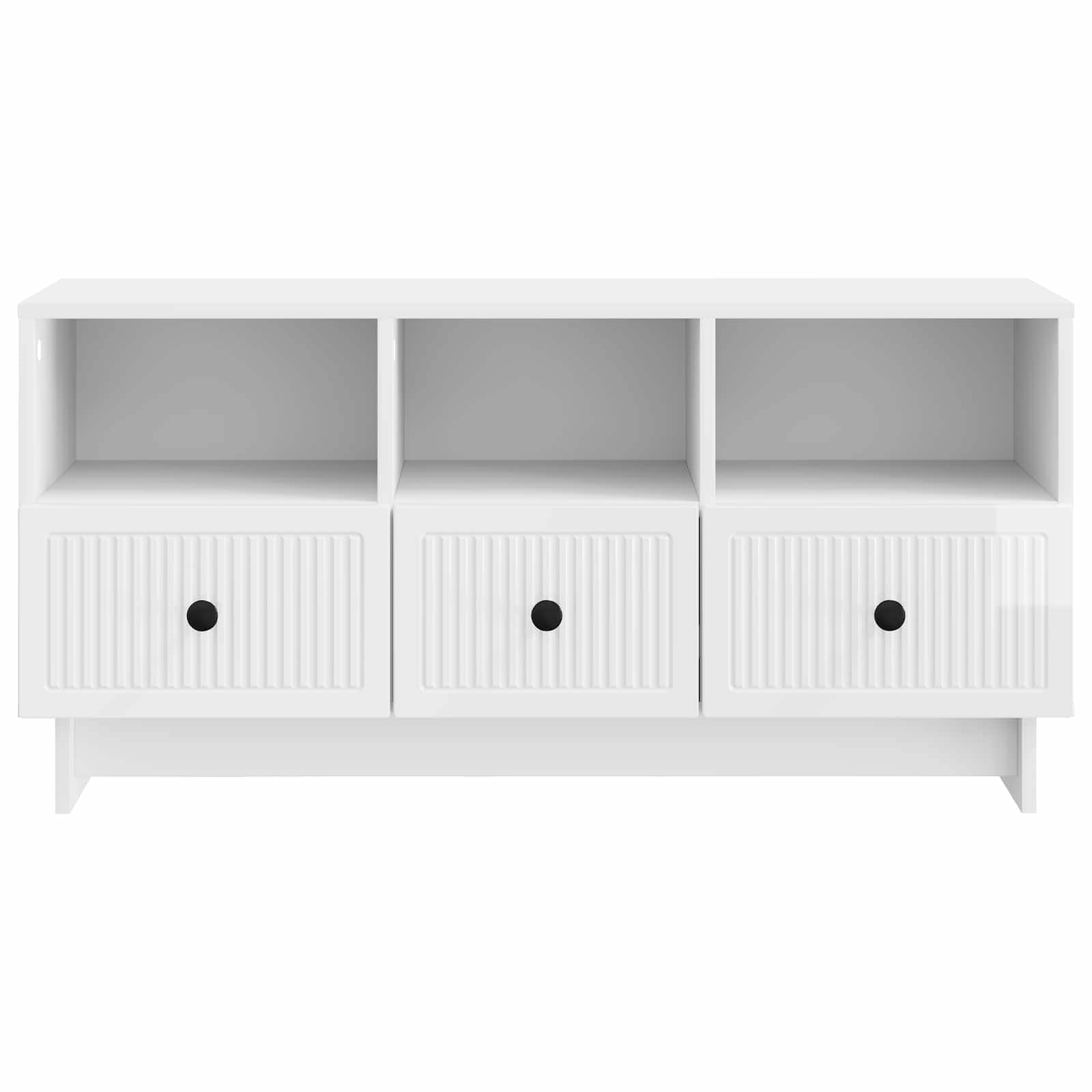 Mueble de TV Brillante 102 x 34,5 x 50 cm Madera de Ingeniería