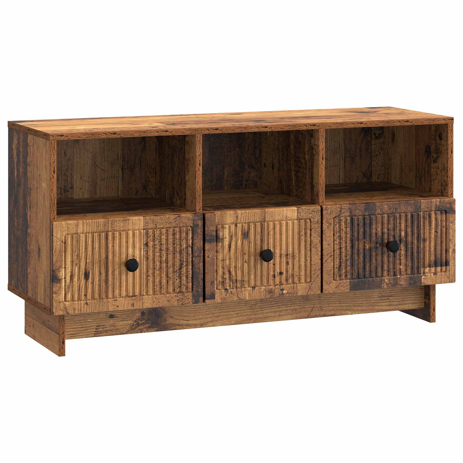 Mueble de TV Brillante 102 x 34,5 x 50 cm Madera de Ingeniería