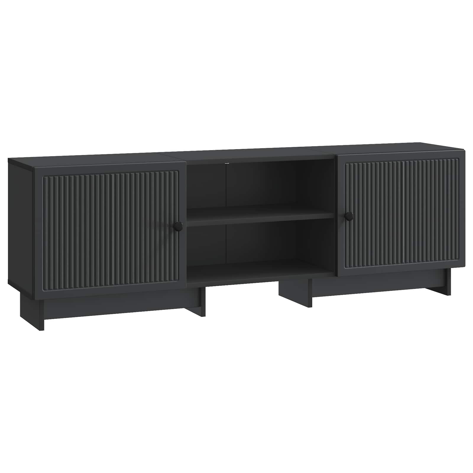 Mueble de TV Alto Brillo 150 x 31 x 50 cm Madera de ingeniería