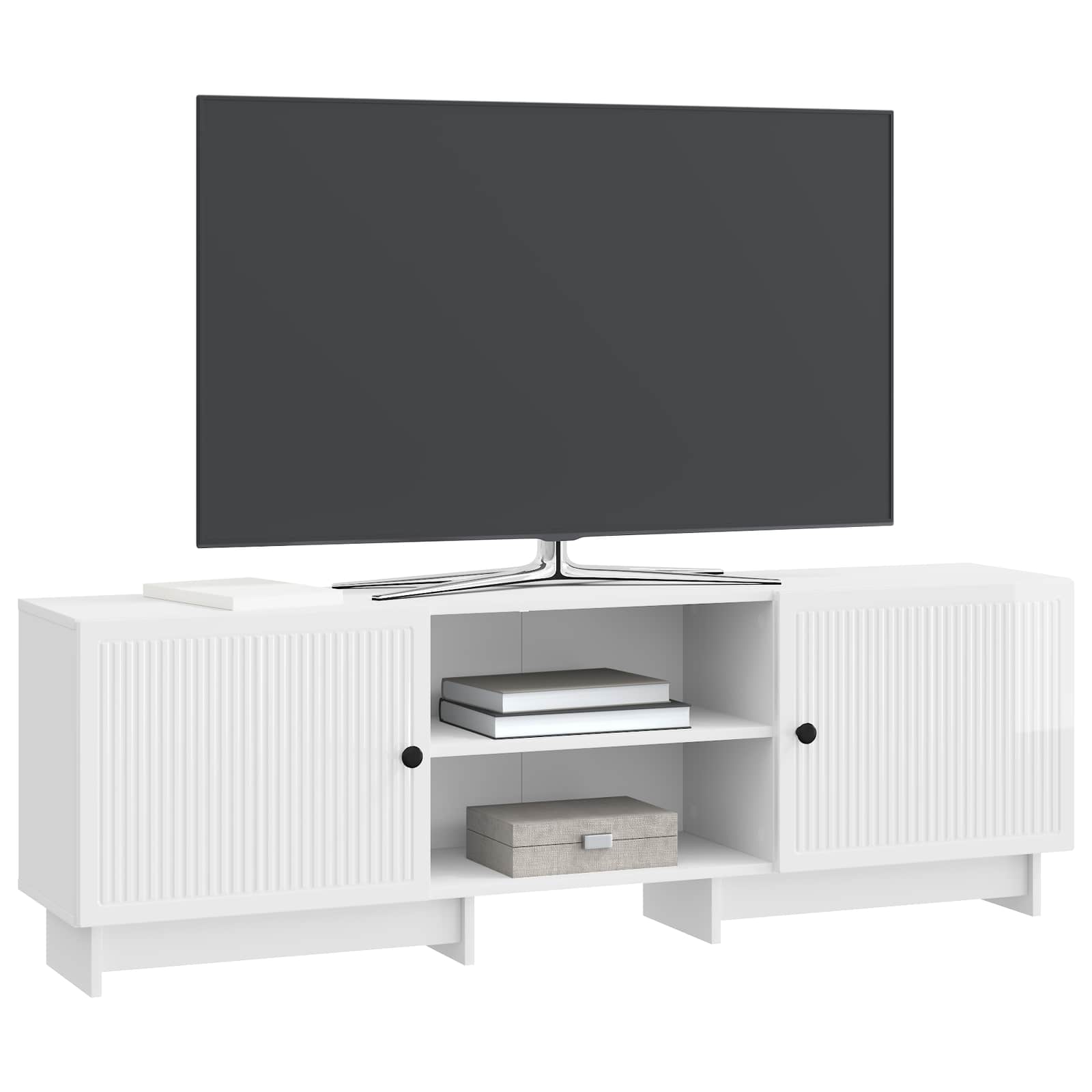 Mueble de TV Alto Brillo 150 x 31 x 50 cm Madera de ingeniería