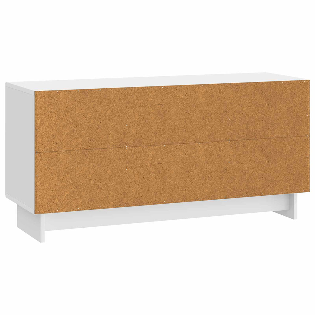 Mueble de TV 102 x 34,5 x 50 cm Blanco Brillante