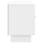 Mueble de TV 102 x 34,5 x 50 cm Blanco Brillante