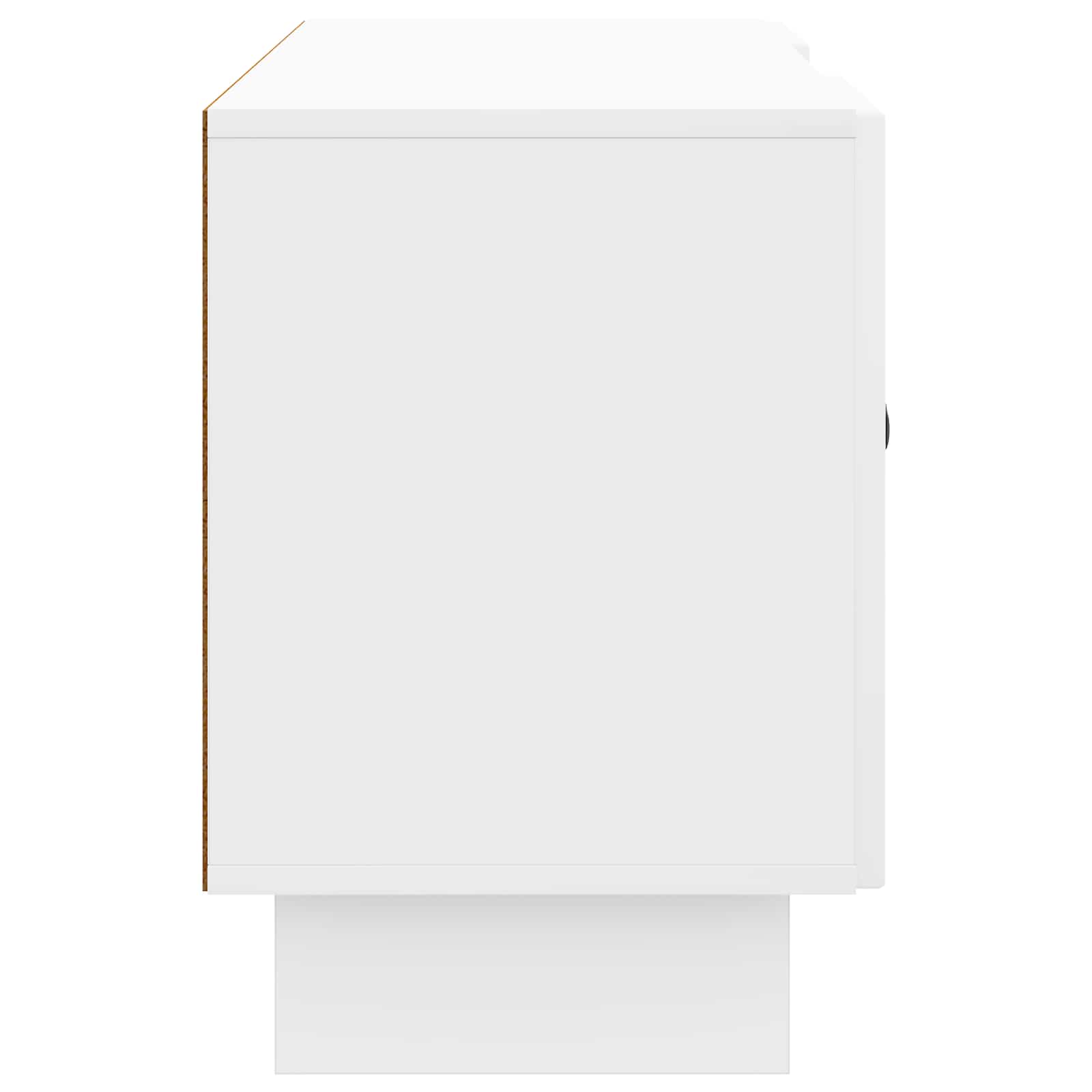 Mueble de TV 102 x 34,5 x 50 cm Blanco Brillante