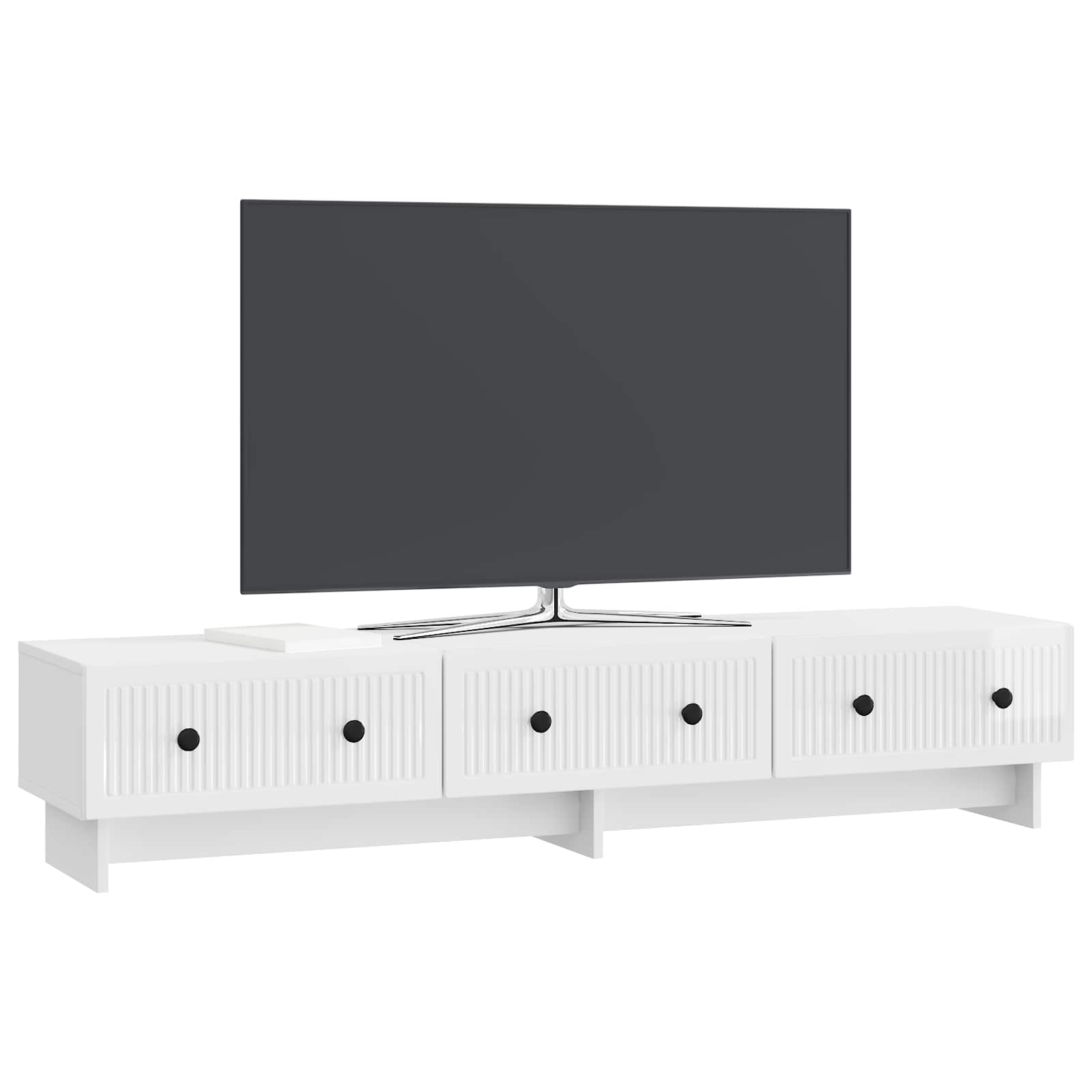 Mueble de TV Brillante 147 x 34,5 x 30 cm Madera de Ingeniería