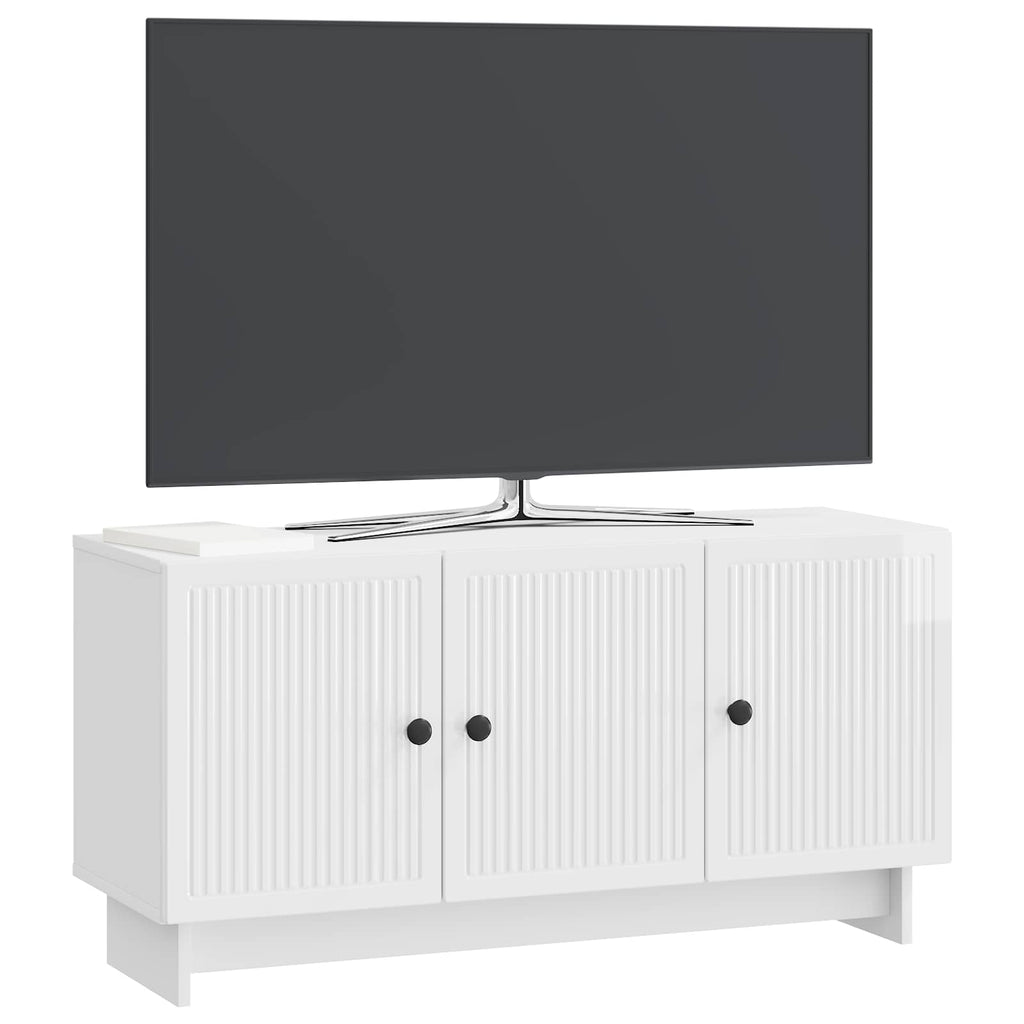 Mueble de TV Brillante 99 x 34,5 x 50 cm Madera de Ingeniería