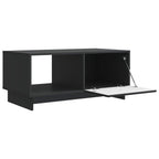 Mesa de Café Negro 90 x 50 x 40 cm Madera de Ingeniería