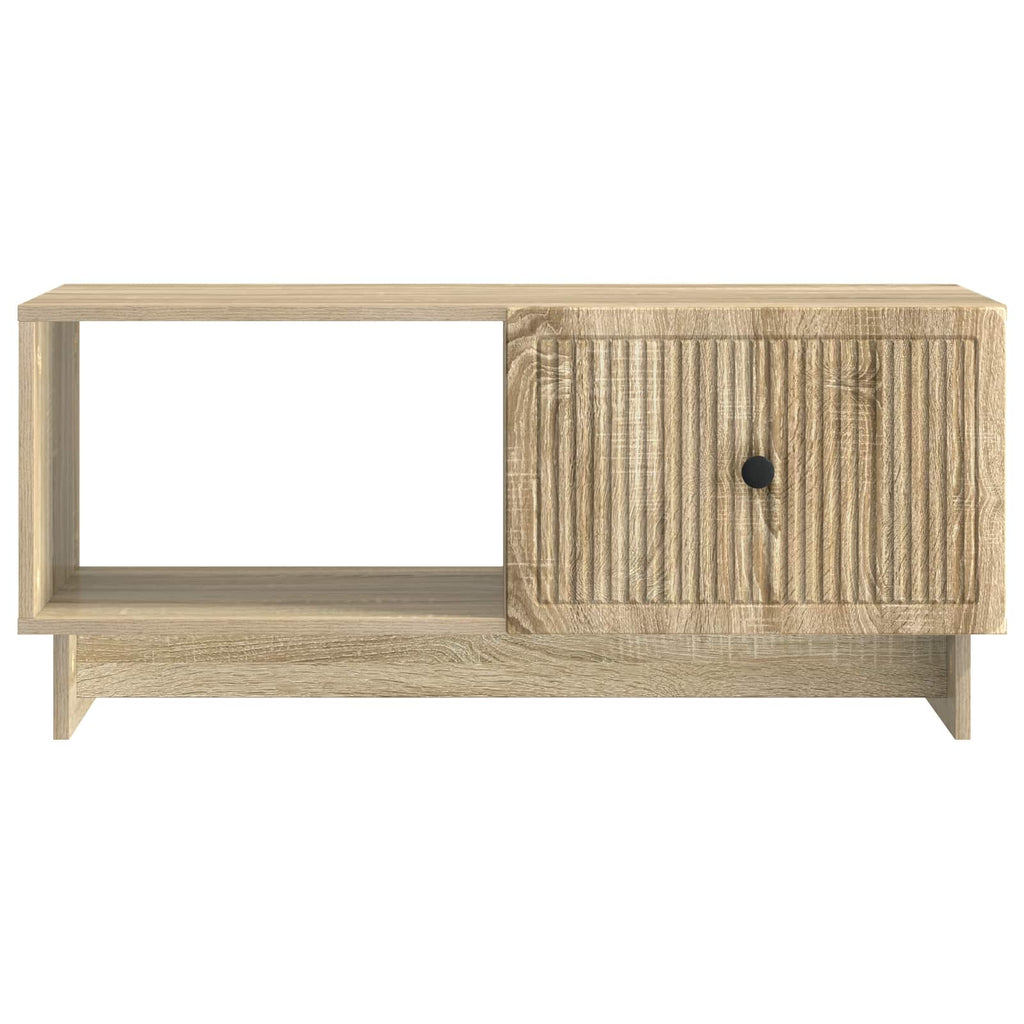 Mesa de Café Roble Sonoma 90 x 50 x 40 cm Madera de Ingeniería