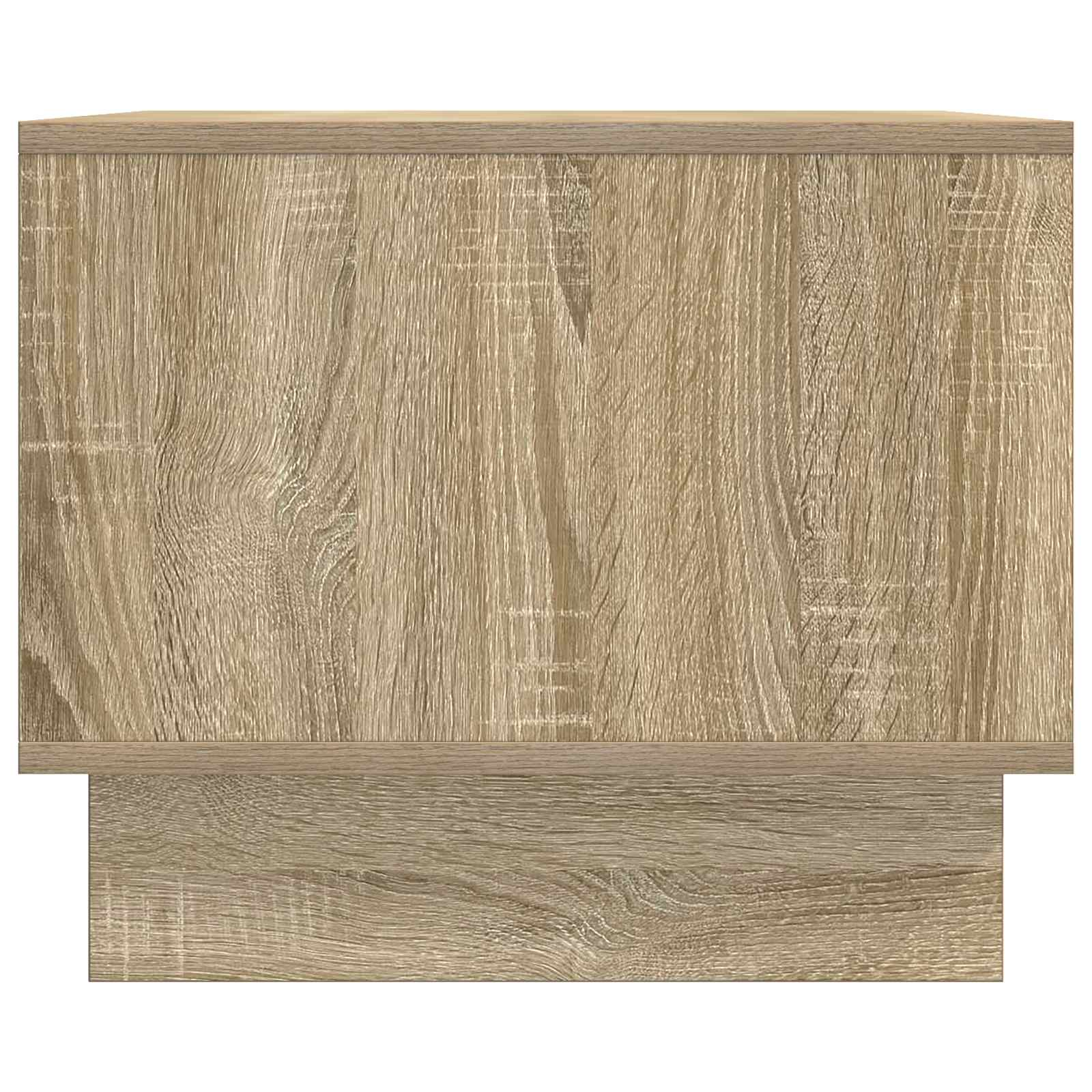 Mesa de Café Roble Sonoma 90 x 50 x 40 cm Madera de Ingeniería