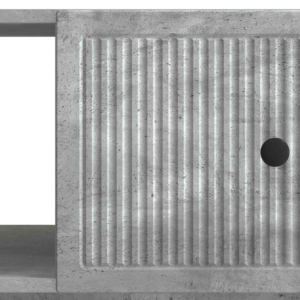 Mesa de Café Gris Hormigón 90 x 50 x 40 cm Madera de Ingeniería
