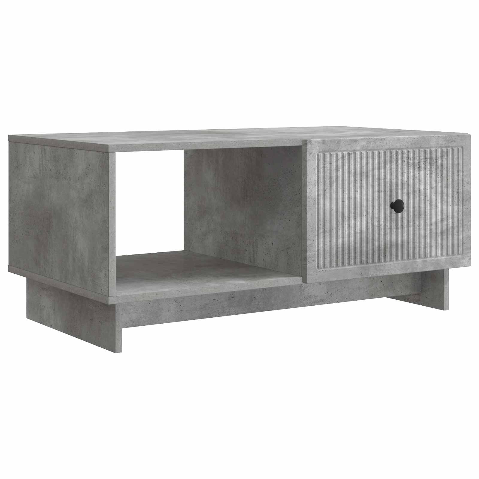 Mesa de Café Gris Hormigón 90 x 50 x 40 cm Madera de Ingeniería