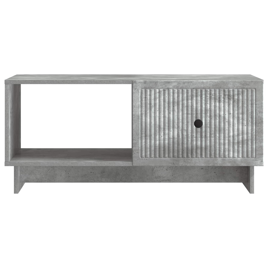 Mesa de Café Gris Hormigón 90 x 50 x 40 cm Madera de Ingeniería