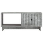 Mesa de Café Gris Hormigón 90 x 50 x 40 cm Madera de Ingeniería