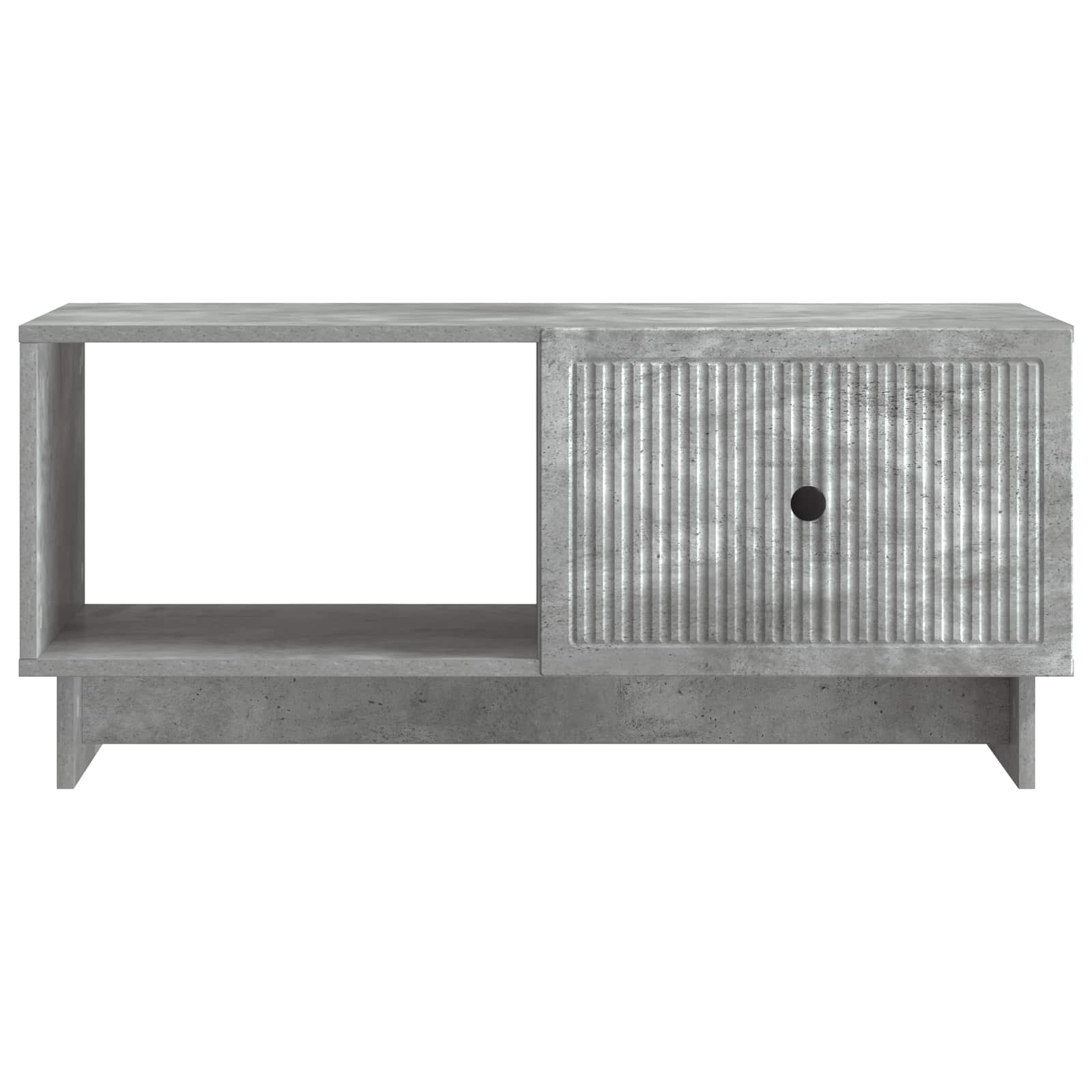Mesa de Café Gris Hormigón 90 x 50 x 40 cm Madera de Ingeniería