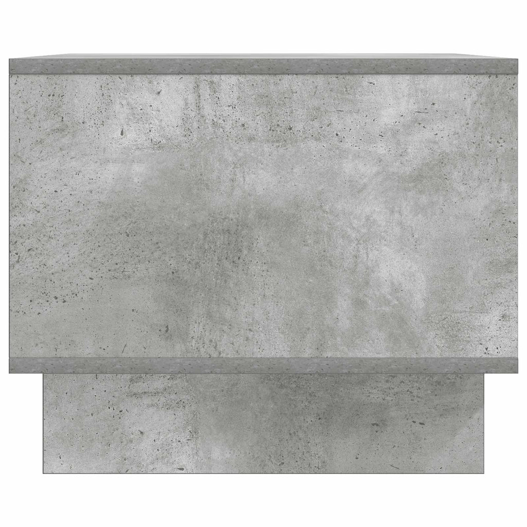 Mesa de Café Gris Hormigón 90 x 50 x 40 cm Madera de Ingeniería