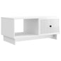 Mesa de Café Brillante 90 x 50 x 40 cm Madera de Ingeniería