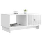 Mesa de Café Brillante 90 x 50 x 40 cm Madera de Ingeniería