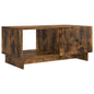 Mesa de Café Roble Ahumado 90 x 50 x 40 cm Madera de Ingeniería