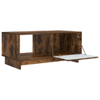 Mesa de Café Roble Ahumado 90 x 50 x 40 cm Madera de Ingeniería