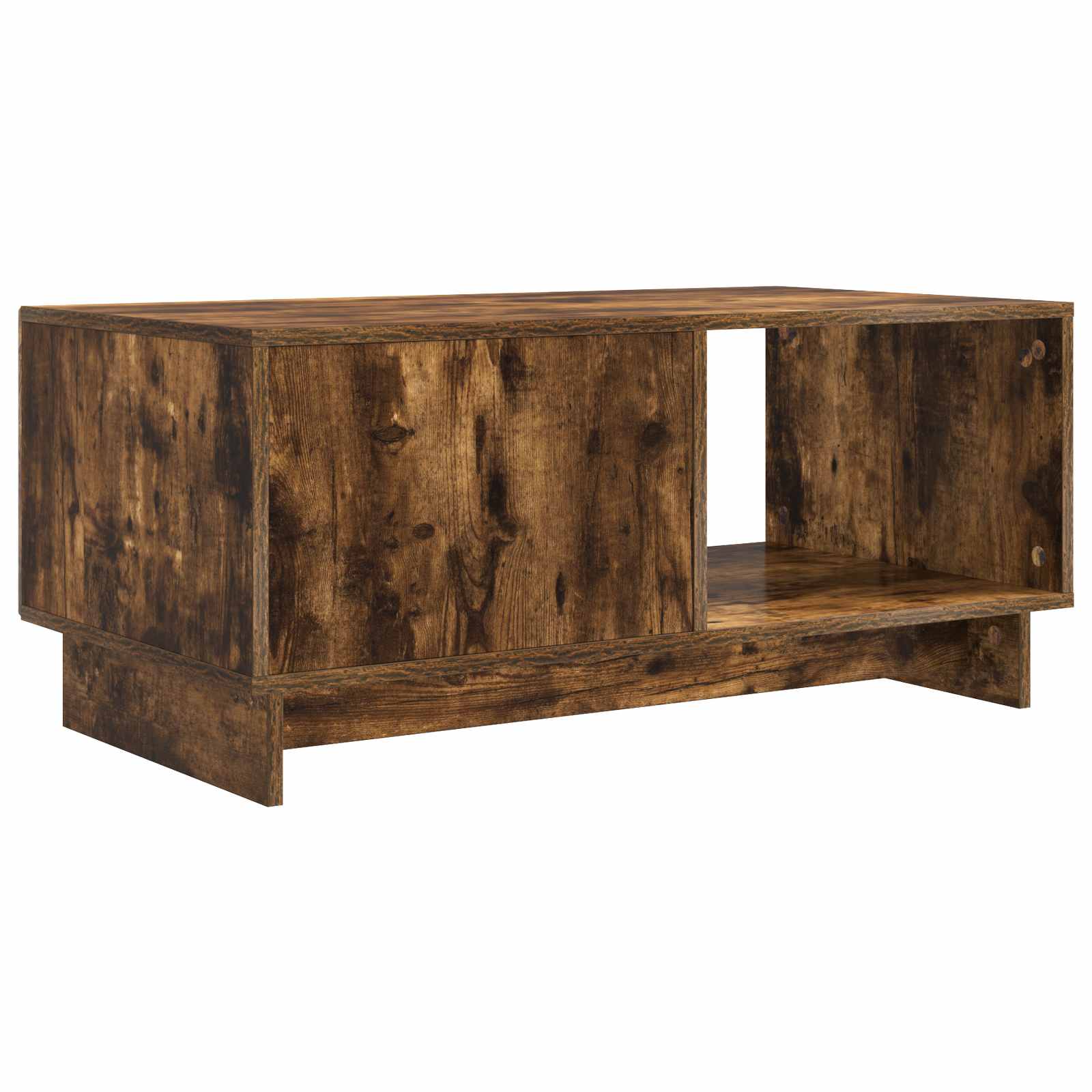 Mesa de Café Roble Ahumado 90 x 50 x 40 cm Madera de Ingeniería