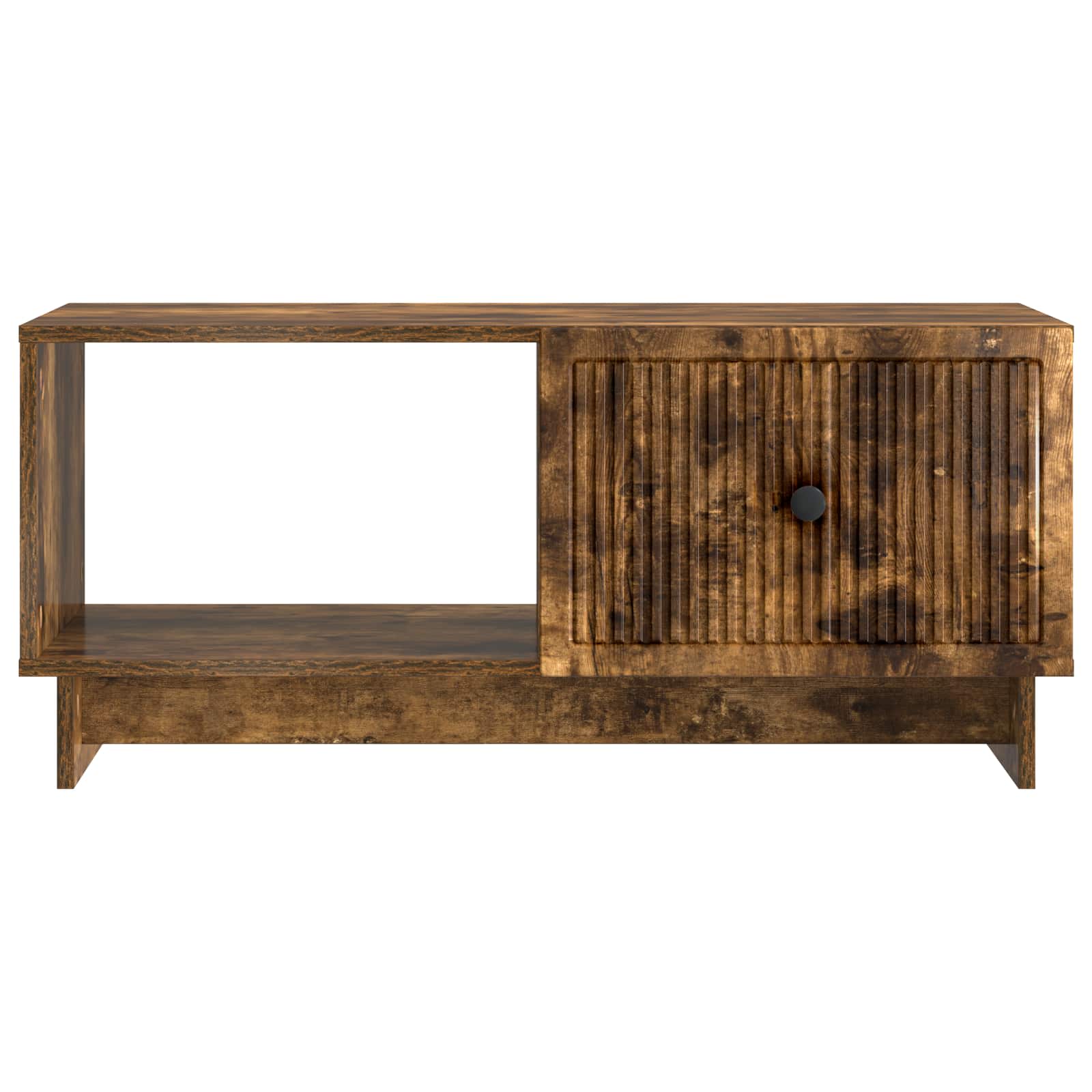 Mesa de Café Roble Ahumado 90 x 50 x 40 cm Madera de Ingeniería