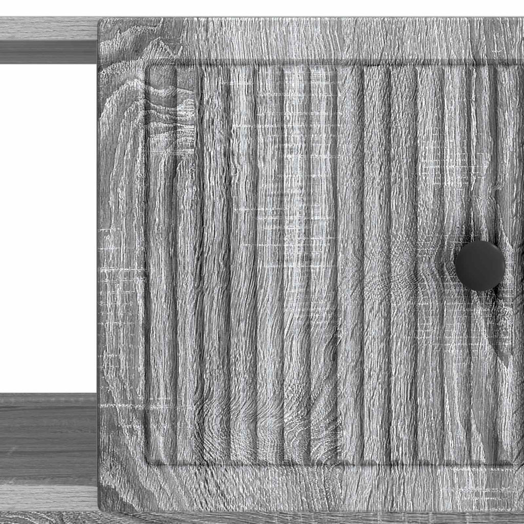 Mesa de Café Gris Sonoma 90 x 50 x 40 cm Madera de Ingeniería