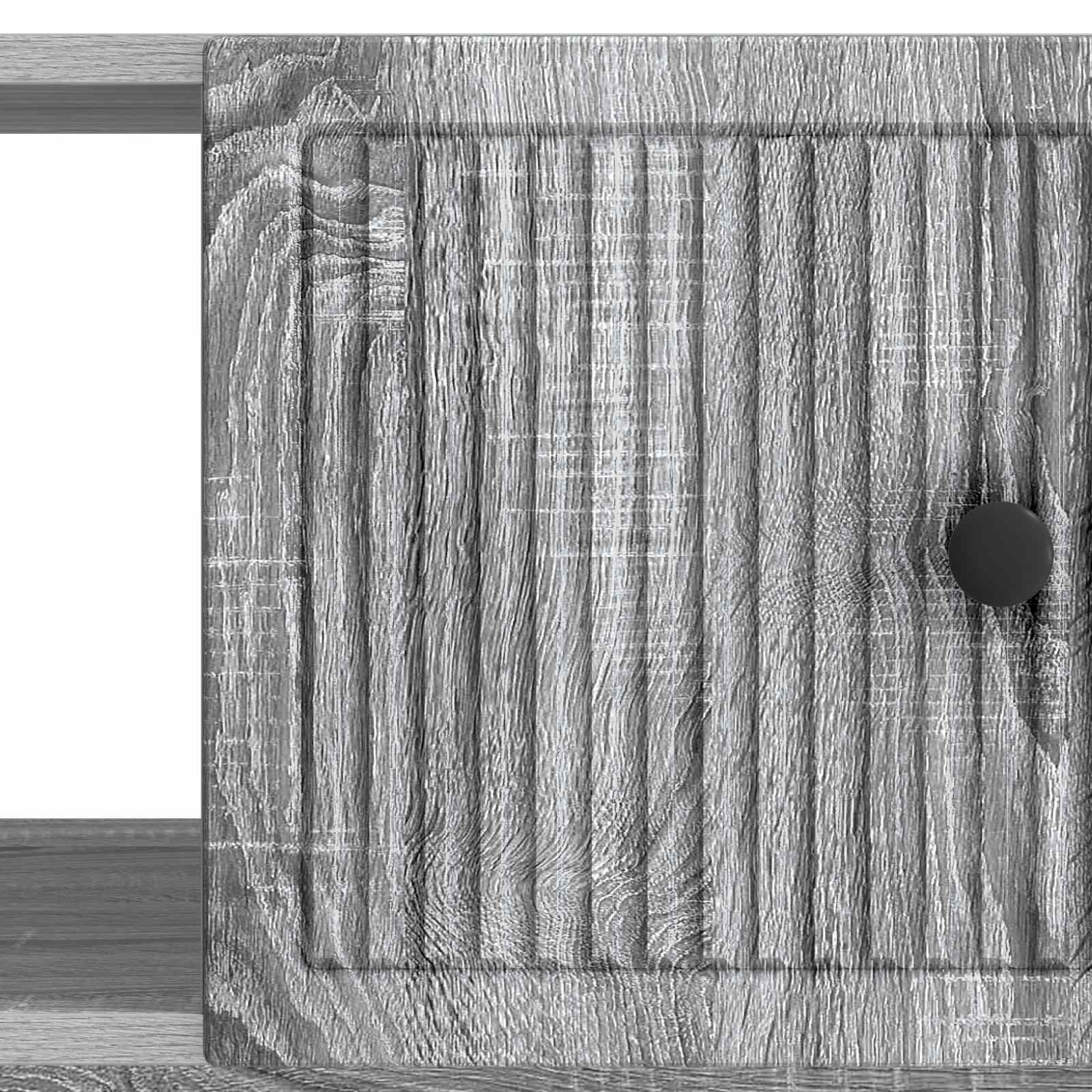 Mesa de Café Gris Sonoma 90 x 50 x 40 cm Madera de Ingeniería