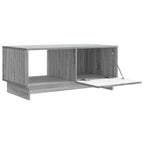 Mesa de Café Gris Sonoma 90 x 50 x 40 cm Madera de Ingeniería