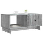 Mesa de Café Gris Sonoma 90 x 50 x 40 cm Madera de Ingeniería