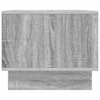 Mesa de Café Gris Sonoma 90 x 50 x 40 cm Madera de Ingeniería
