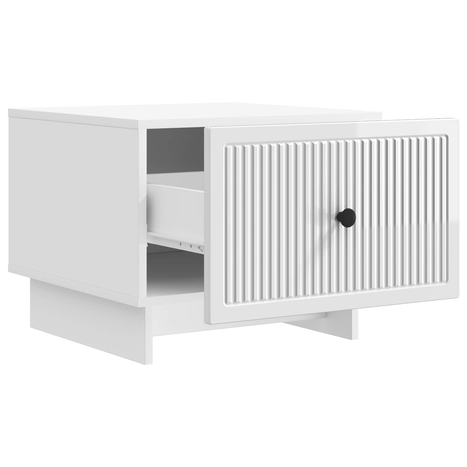 Mesa de Café Brillante 49 x 50 x 40 cm Madera de Ingeniería