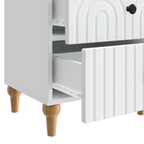 Armario de Noche 2 pcs 43 x 34,5 x 48 cm Madera de Ingeniería