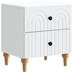 Armario de Noche 2 pcs 43 x 34,5 x 48 cm Madera de Ingeniería