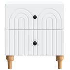 Armario de Noche 2 pcs 43 x 34,5 x 48 cm Madera de Ingeniería