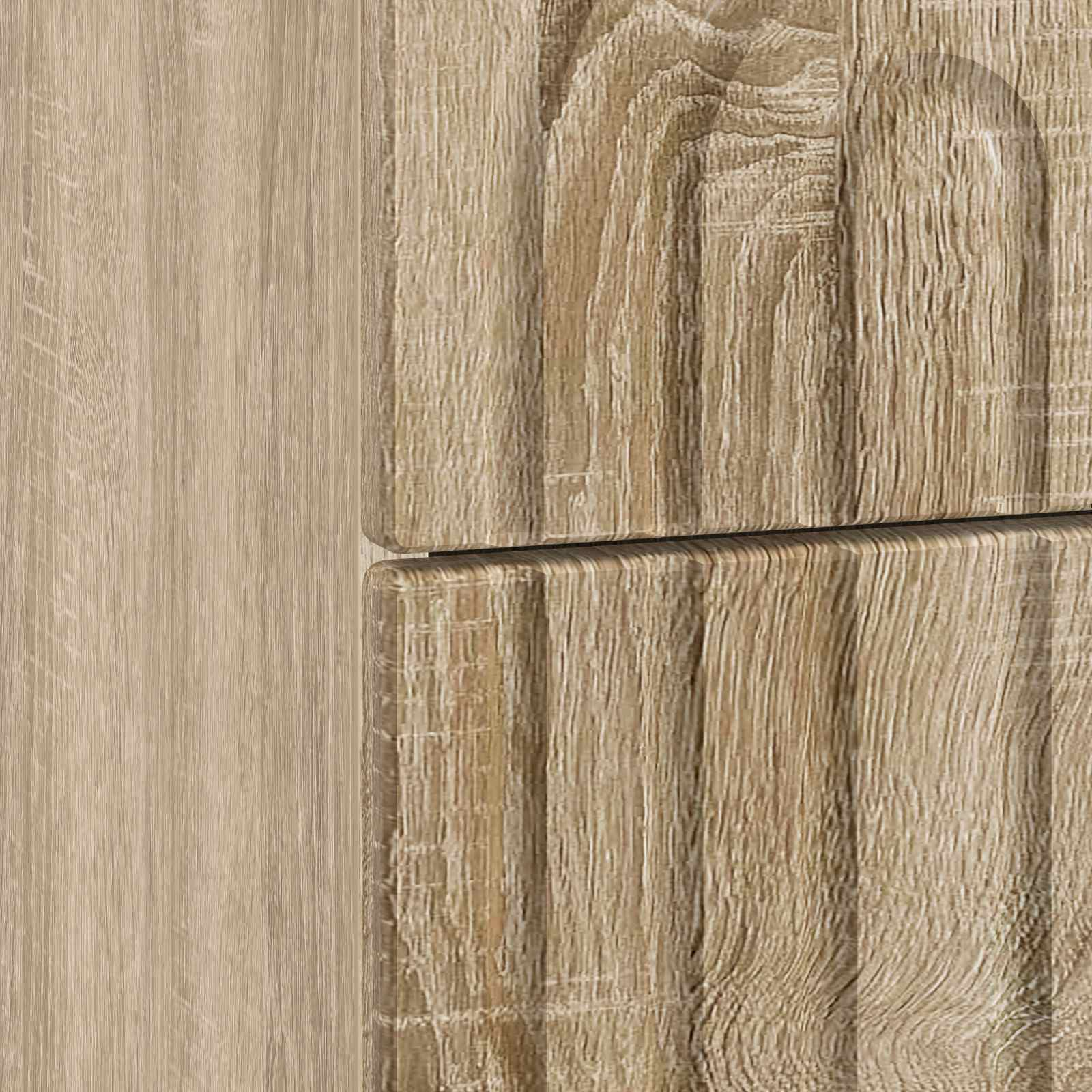 Armario de Noche con cajón 2 pcs Roble Sonoma 43 x 34,5 x 48 cm