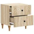 Armario de Noche con cajón 2 pcs Roble Sonoma 43 x 34,5 x 48 cm