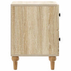 Armario de Noche con cajón 2 pcs Roble Sonoma 43 x 34,5 x 48 cm