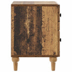Armario de Noche con cajón Madera envejecida 43 x 34,5 x 48 cm