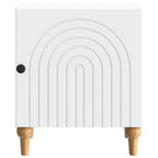 Armario de Noche 2 pcs 43 x 34,5 x 50 cm Madera de Ingeniería